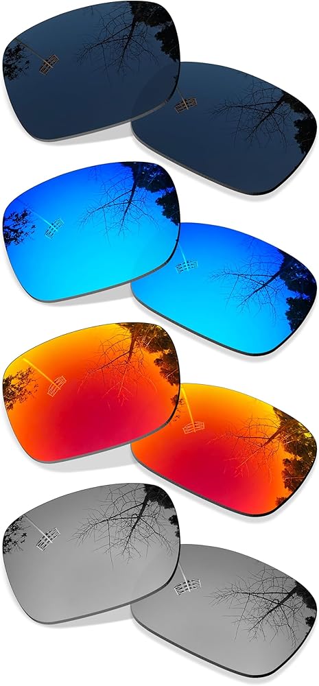 Amazon.com: 4 Pair Polarized Replacement Lenses for Oakley Fuel